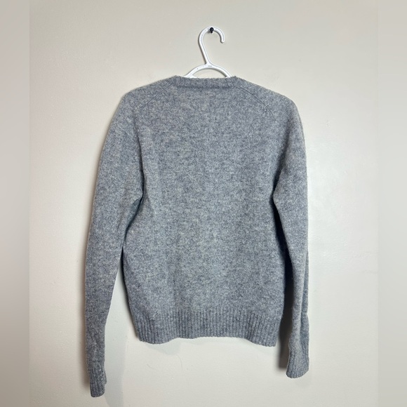 Kappa Size S/M Gray V-Neck Men's Sweater - Picture 5 of 5